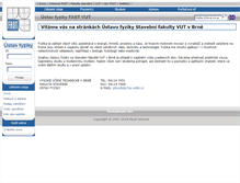 Tablet Screenshot of fyzika.fce.vutbr.cz