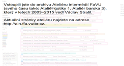 Desktop Screenshot of intermedia.ffa.vutbr.cz