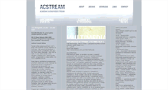 Desktop Screenshot of acstream.ffa.vutbr.cz